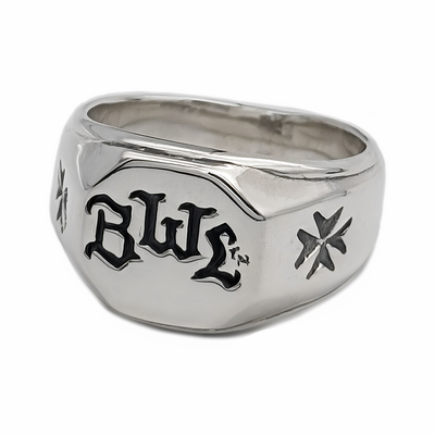 Bill Wall Leather (ビルウォールレザー) BWL Signet Ring  (シグネットリング)BWR479