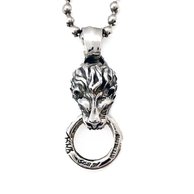 Bill Wall Leather (ビルウォールレザー)SM LION W RING(スモールライオンwリングチャーム)BWC352