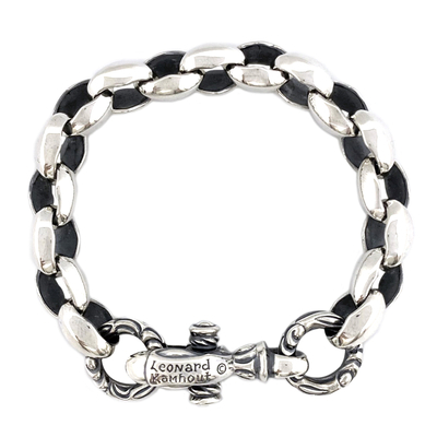 Lone Ones (ロンワンズ）/Silk Link Medium Bracelet (シルクリンクミディアムブレスレット)LOMB13