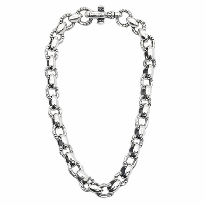 Lone Ones (ロンワンズ） Heron Short Necklace Crane Circle (ヘロンショートネックレスクレーンサークル)LOMCH06SCC