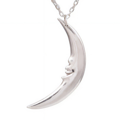 Alex Streeter(アレックスストリーター) Lg Man In The Moon Pendant (ラージマンインザムーンペンダント)ALP01B