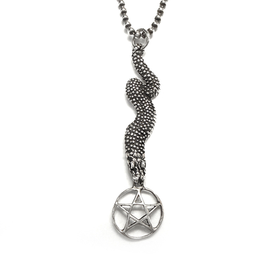 Alex Streeter(アレックスストリーター) Serpent Pentagram Pendant (サーペントペンタグラムペンダント)ALP
