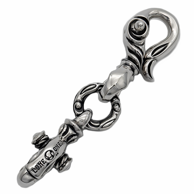 Lone Ones (ロンワンズ）Swan Clip LG w Clasp& LG Crane Ring (スワンクリップラージw LGクラスプ&LGクレーンリング)LOMKC35