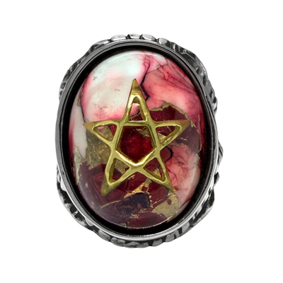 【予約商品】2026年限定 Angel Heart Ring w /Red Copper Turquoise (エンジェルハートリング レッドカッパーターコイズ)ALR371t26