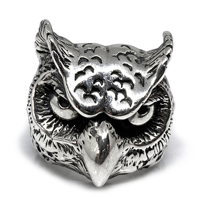 Bill Wall Leather (ビルウォールレザー)/ Large Owl Ring (ラージオウルリング)BWR20-10