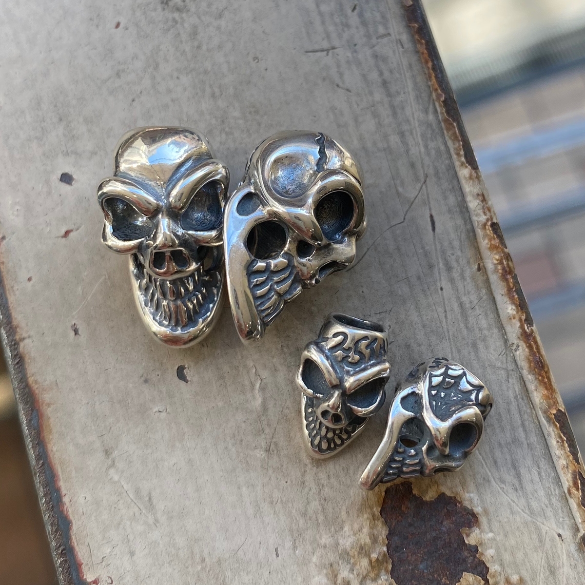 楽天市場】【BWL】Bill Wall Leather ビルウォールレザーTINY SKULL  