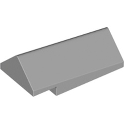 [ 80545 9s#194 ] 2x4x1+1/3 両側スロープ [ 080545 ] ( 新灰 Md-St-Grey )