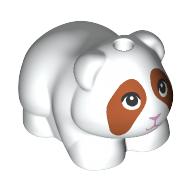 [ 107743 8c#001p ] モルモット [ 齧歯類 ] ( 白 ホワイト White ) 🅟
