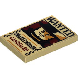 [ 26603pb531 5t#005p ] 2x3 タイル [ WANTED DRACULE MIHAWK CANCELLED ] [ 26603 ] ( タン Tan )