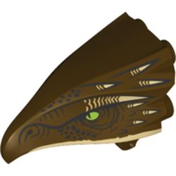 [ 053229 3c# 4c#308p ] クリーチャー・ヘッド 頭 [ Hungarian Horntail ] [→ 39124 ] ( 濃茶 Dark Brown ) &hp