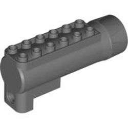 [ 087944 1v# 5v# 8q#199 ] 3x8 シリンダー [⇅ 87941 87945 ] ( 新濃灰 ダーク・グレー Dark Grey )