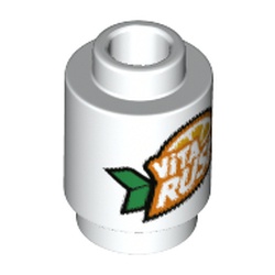 [ 069053 5b#001p ] 1x1 ラウンド・ブロック [ ViTA RUSH ] [ 3062 30068 35390 ] ( 白 ホワイト White )