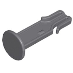 [ 035457 b1a#199 ] ネット・シューター用トリガー [⇅ 35456 23206 ] ( 新濃灰 ダーク・グレー Dark Grey ).