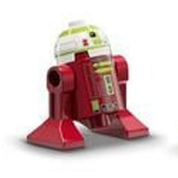 [ 75418-8 d11m#154m ] R7-A7 [ Astromech Droid アストロメク・ドロイド ] ( 濃赤 ダーク・レッド Dark Red ) &sw