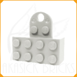 ◆[ 74188c01 4b# ] 2x4 タグ・プレート付きマグネット・ブロック 磁石 [ 74188 ] 🅜