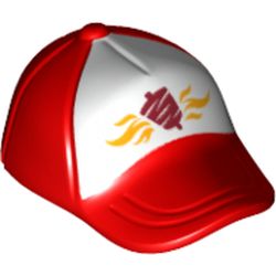 [ 016984 5f#021p ] キャップ [ ケバブ ] [ 16984 ] ( 赤 レッド Red )