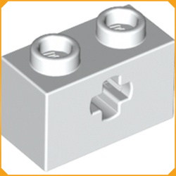 ◆[ 031493 3b# ] 1x2 アクセル・ホール付きブロック [ 31493 032064 32064b ]