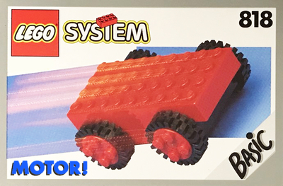 [ #818#-2 1x#021 ] Pull-Back Motor / Wheel-Wind Motor [ 1990年 ]