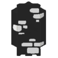 [ 2345pb06 2t#026p ] 3x3x6 コーナー・パネル ( 黒 ブラック Black )