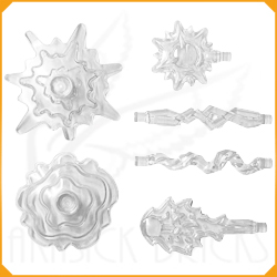 ◆[ 003473 6a# ] エナジー・エフェクト マジック・スペル 可視化された呪文 ( 6種セット ) [ 3473 ]