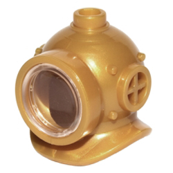 [ 010156c01 5f#297x #040x ] 潜水帽 潜水服 [ 10156 ] ( パール金 Pearl Gold Warm Gold x 透明 Clear) 