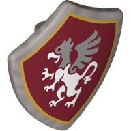 [ 113051 c0a#315p ] カイト・シールド 盾 [ グリフォン グリフィン ] [ 4972pb02 ] ( フラット・シルバー Flat Silver )