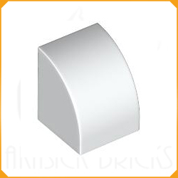 ◆[ 7126  2s# ] 1x1x1 カーブ・スロープ [ 007126 &rarr; 37352 ]