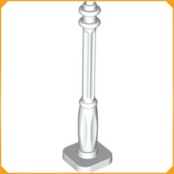 ◆[ 2039 4a# ] 2x2x7 街灯 ランプ・ポスト [ 002039 &rarr; 11062 ] [ #009 #110 #116 ]