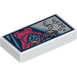 [ 106025 5t#001p ] 1x2 タイル [ シンガー ] [ 3069 33586 37293 30070 &rarr; 65720 ] ( 白 ホワイト White )