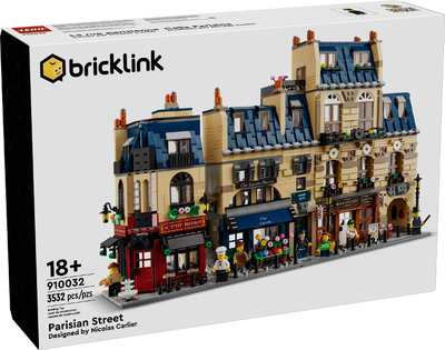 [ #910032# 1x# ]  パリの街角 Parisian Street [ ブリックリンク bricklink designer program Series ] ( 2024年 )
