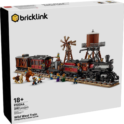 [ #910044# 1x# ]  ワイルド・ウエスト・トレイン Wild West Train [ ブリックリンク bricklink designer program ] ( 2025年 )