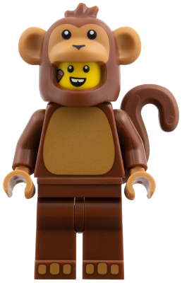 [ col464 288m#192m ] モンキーちゃん [ Monkey Costume Fan, ] ( 新茶 レディッシュ・ブラウン Red-Brown )