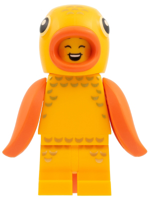 [ col463 288m#191m ] 金魚ちゃん [ Goldfish Costume Fan ] ( 明橙色 Flame Yellowish Orange )