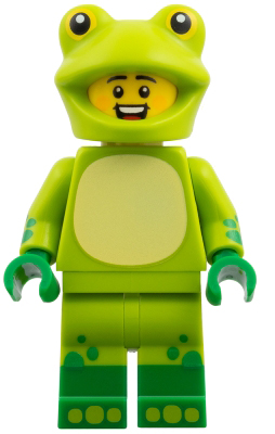 [ col465 288m#119m ] カエルちゃん [ Frog Costume Fan ] (  黄緑 ライム Lime )