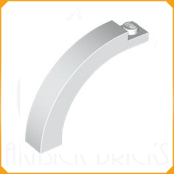 ◆[ 5845 4s# ] 1x5x3+1/3 ハーフ・アーチ カーブ・スロープ [ 00584 ]