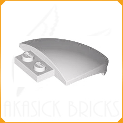 ◆[ 7613 6s# ] 4x5x1+2/3 ウエッジ カーブ・プレート ボンネット [ 007613 ]