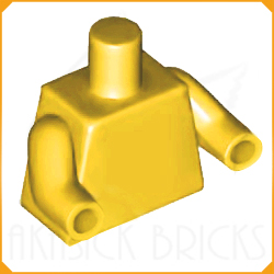 ◆[ 76382 4f#024p-024- ] ミニフィグ&bull;トルソー イエローボディ x 同色アーム