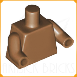 ◆[ 76382 4f#312p-312 ] ミニフィグ&bull;トルソー ミディアム・ヌガー・ボディ x 同色アーム