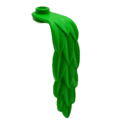 [ 7741 0c#037 ] 1x1 草 葉 [ 007741 ] ( 明緑 ブライト・グリーン Bright Green )