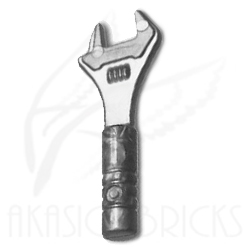 [ 11402f a2a#315 ] 工具 モンキー・レンチ ( フラット・シルバー Flat Silver )
