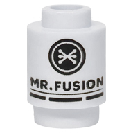 [ 3062pb088 5b#001p ] 1x1 ラウンド・ブロック [ MR. FUSION ] [ 3062 30068 35390 ] ( 白 ホワイト White )