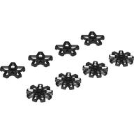 [ 6825 c0v#026 ] ホイール ハブ セット &Oslash;17.82mm [ 006825 ] ( 黒 ブラック Black )