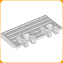 ◆[ 44569 b1h# ] 2x4 ロック・ヒンジ受け付きワゴン・サイド [ 裏面に補強あり ] [ 044569 052526&rarr; 92092 ]