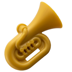 [ 8039 i2a#297 ] チューバ ユーフォニウム ラッパ 楽器 [ 008039 ] ( パール金 Pearl Gold )