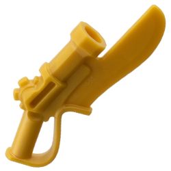 [ 8040 b1a#297 ] 銃剣 スチーム・パンク・ガン [ 008040 ] ( パールPearl Gold )