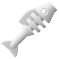[ 8043 2c#001 ] 魚の骨フィッシュ・ボーン [ 008043 ] (  白 ホワイト White )