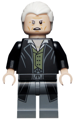 [ hp168 f21m#026m ] ゲラート・グリンデルバルド Gellert Grindelwald ( 黒 ブラック Black ) 𝕚
