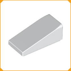 ◆[ 5404 9s# ] 1x2x2/3 スロープ ルーフ・タイル [ 005404 &rarr; 61409 18863 67119 ]