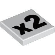 [ 3068pb0201 5t#001p ] 2x2 タイル [ x2 ] [ 3068 ] ( 白 ホワイト White )