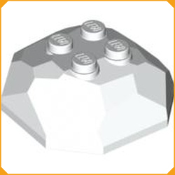 ◆[ 30293 6a# ] 4x4x1+1/3 岩石 ロック [ 上部 ] [ 030293 028686 042284 ⇅ 30294 42291 ]